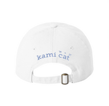 Load image into Gallery viewer, Kami Cat Signature Logo Cap w/ Light Blue Design
