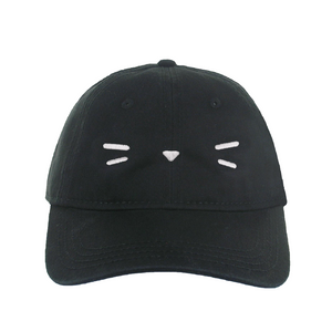 Kami Cat Whiskers Cap in Black
